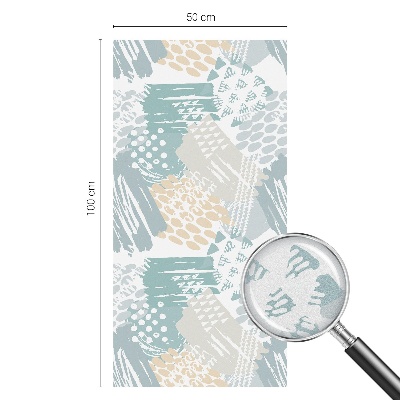 Samoljepljiva folija za staklo vitraj Apstraktni mozaik