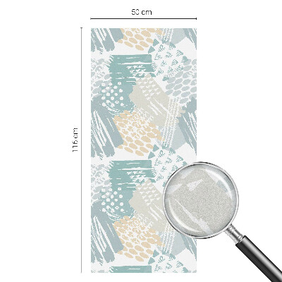 Samoljepljiva folija za staklo vitraj Apstraktni mozaik