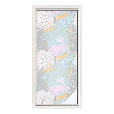 Samoljepljiva folija za staklo vitraj Apstraktna harmonija