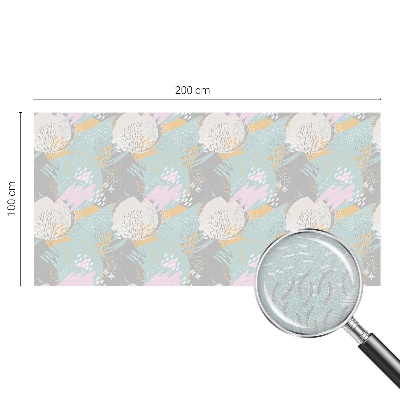 Samoljepljiva folija za staklo vitraj Apstraktna harmonija