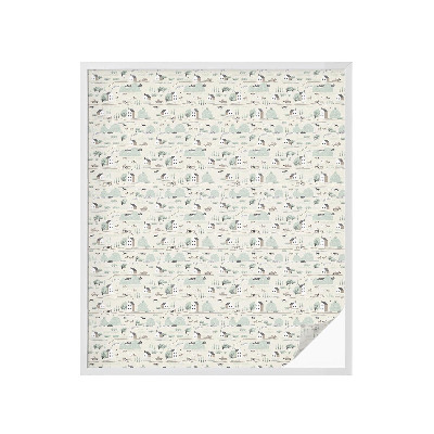 Dekorativna folija za staklo Idilično selo