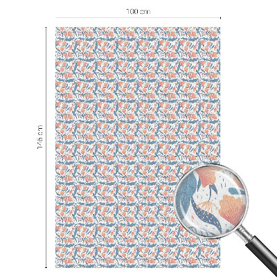 Folija za prozore zaštita od pogleda Cvjetna gozba