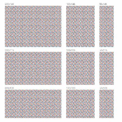 Folija za prozore zaštita od pogleda Cvjetna gozba