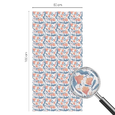 Folija za prozore zaštita od pogleda Cvjetna gozba