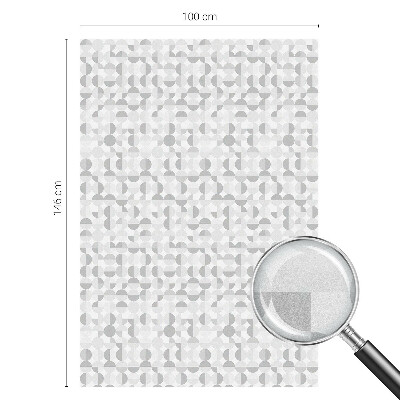Samoljepljiva folija za staklo vitraj Geometrijski uzorci