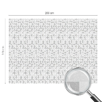 Samoljepljiva folija za staklo vitraj Geometrijski uzorci
