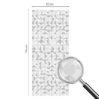 Samoljepljiva folija za staklo vitraj Geometrijski uzorci