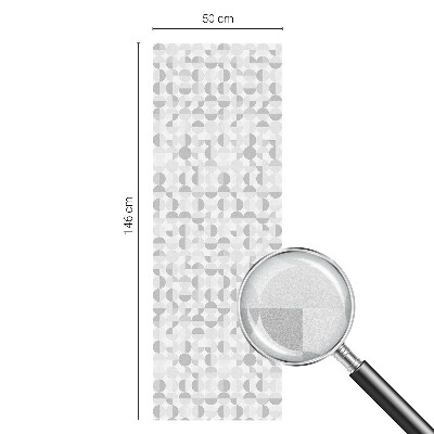 Samoljepljiva folija za staklo vitraj Geometrijski uzorci