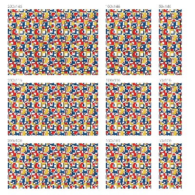 Mliječna folija za staklo vitraj Geometrijski oblici