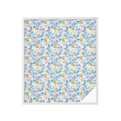 Dekorativna folija za staklo Biljni motiv