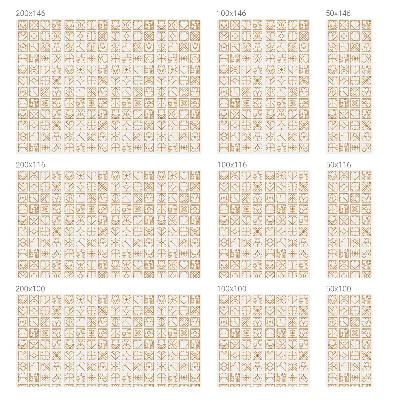 Folija za prozore zaštita od pogleda Geometrijska ljubav
