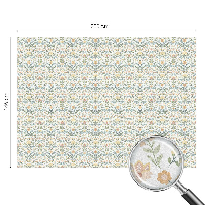 Dekorativna folija za staklo Cvjetna simetrija