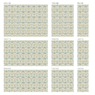 Dekorativna folija za staklo Cvjetna simetrija