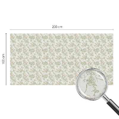 Folija za prozore zaštita od pogleda Ptice biljke