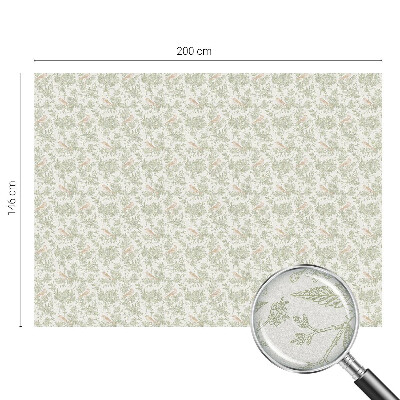 Folija za prozore zaštita od pogleda Ptice biljke