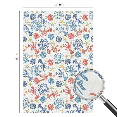 Dekorativna folija za staklo Rakovi koralji