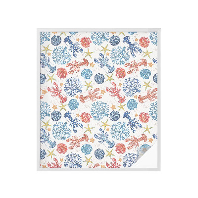 Dekorativna folija za staklo Rakovi koralji