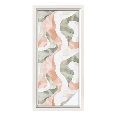 Folija za zaštitu od pogleda Šareni valovi