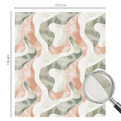 Folija za zaštitu od pogleda Šareni valovi