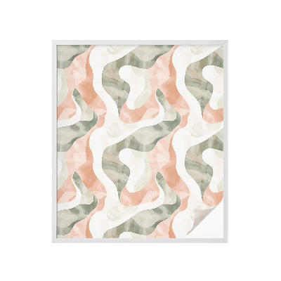 Folija za zaštitu od pogleda Šareni valovi