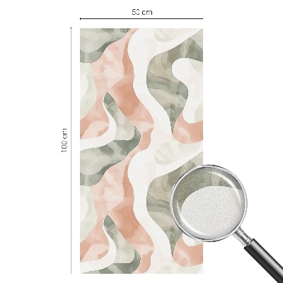 Folija za zaštitu od pogleda Šareni valovi