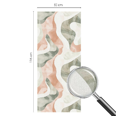 Folija za zaštitu od pogleda Šareni valovi