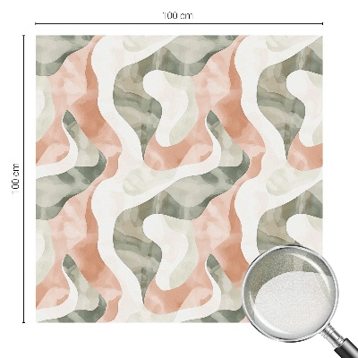 Folija za zaštitu od pogleda Šareni valovi