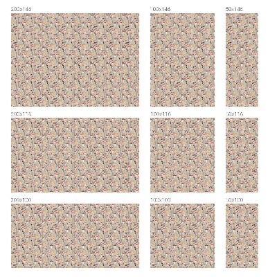 Samoljepljiva folija za staklo vitraj Šumski uzorak