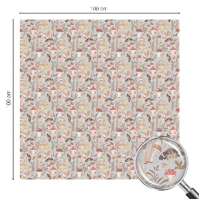 Samoljepljiva folija za staklo vitraj Šumski uzorak