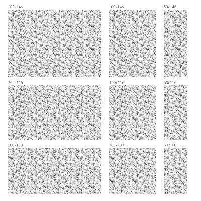 Mliječna folija za staklo vitraj Ptice i cvijeće