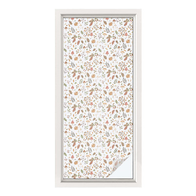 Folija za prozore zaštita od pogleda Jesenski uzorci