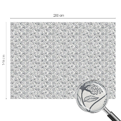 Folija za prozore zaštita od pogleda Botanički motiv