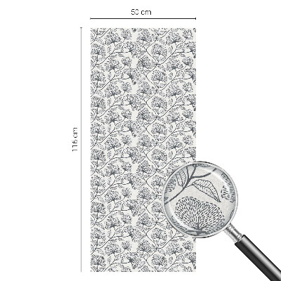 Folija za prozore zaštita od pogleda Botanički motiv