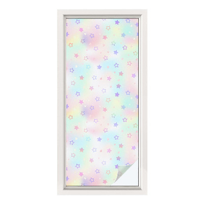 Dekorativna folija za staklo Uzorci duge