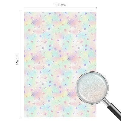 Dekorativna folija za staklo Uzorci duge