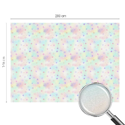 Dekorativna folija za staklo Uzorci duge