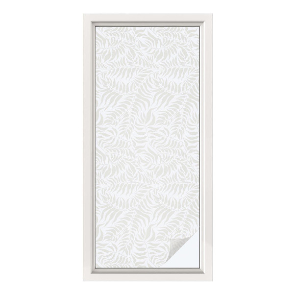 Folija za prozore zaštita od pogleda Lisnata elegancija