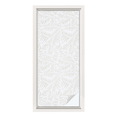 Folija za prozore zaštita od pogleda Lisnata elegancija