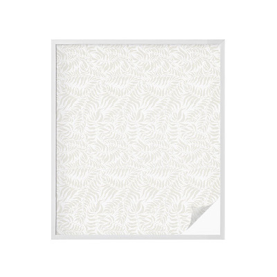 Folija za prozore zaštita od pogleda Lisnata elegancija