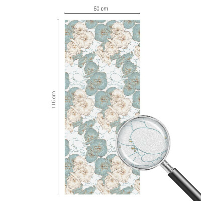 Dekorativna folija za staklo Nježno cvijeće