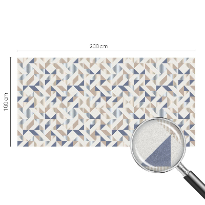 Samoljepljiva folija za staklo vitraj Geometrijski uzorci