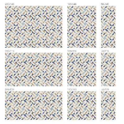 Samoljepljiva folija za staklo vitraj Geometrijski uzorci