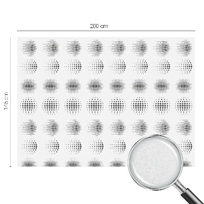 Dekorativna folija za staklo Točkasti krugovi