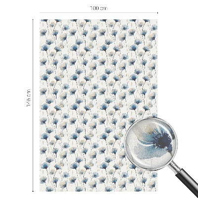 Folija za zaštitu od pogleda Plavo cvijeće