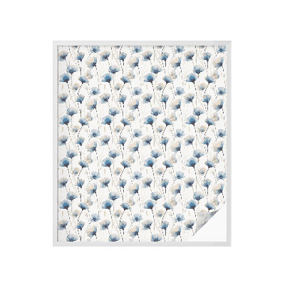 Folija za zaštitu od pogleda Plavo cvijeće