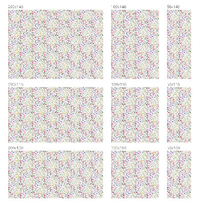 Folija za prozore zaštita od pogleda Cvjetna livada