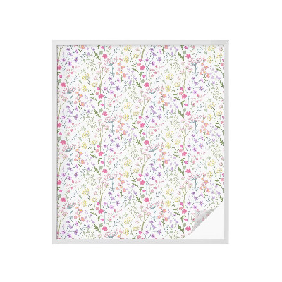 Folija za prozore zaštita od pogleda Cvjetna livada