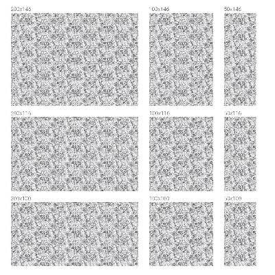 Samoljepljiva folija za staklo vitraj Cvjetna elegancija