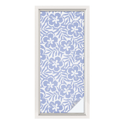 Folija za prozore zaštita od pogleda Cvjetovi hibiskusa