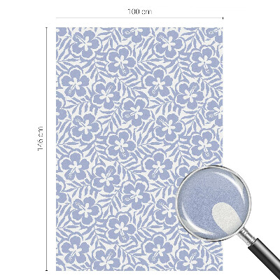 Folija za prozore zaštita od pogleda Cvjetovi hibiskusa